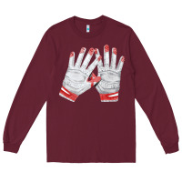 Batting Gloves Long Sleeve Tee | Teevron