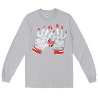 Moon Dust batting gloves Long Sleeve Tee - FaDigitalArtStudio