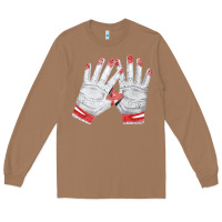 Toasted Coconut batting gloves Long Sleeve Tee - FaDigitalArtStudio