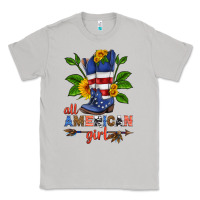 Moon Dust all american girl cowboy boot with sunflower Classic Tee - HRA Design Shop