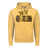 Vintage Mustard queen glitter Vintage Hoodie - RanaPortraitStore