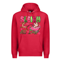 Cardinal sleigh all day Premium Hoodie - MaliasSmallBusiness