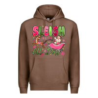 Chestnut sleigh all day Premium Hoodie - MaliasSmallBusiness