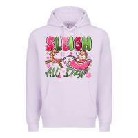 Lilac sleigh all day Premium Hoodie - MaliasSmallBusiness