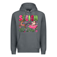 Rock sleigh all day Premium Hoodie - MaliasSmallBusiness