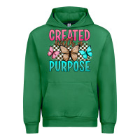 Emerald created with a purpose Urban Hoodie - Artiststas