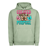 Pigment Oil Green created with a purpose Urban Hoodie - Artiststas
