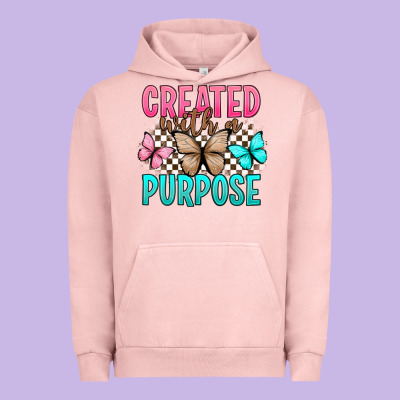 Created With A Purpose Urban Hoodie Designed By Artiststas