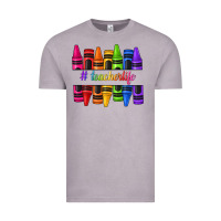 Vintage Zinc teacher life crayons Vintage Tee - texasbilliewilder