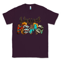 Plum Blessed Mama Classic Tee - FaDigitalArtStudio