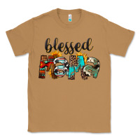 Toasted Coconut Blessed Mama Classic Tee - FaDigitalArtStudio