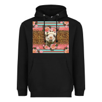 Black llama and roses glitter Heavyweight Hoodie - LillyAllenDesigns