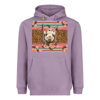 Lavender llama and roses glitter Heavyweight Hoodie - LillyAllenDesigns