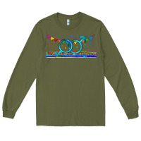 Army Green lgbtq gay  libbey glass Long Sleeve Tee - HRA Design Shop