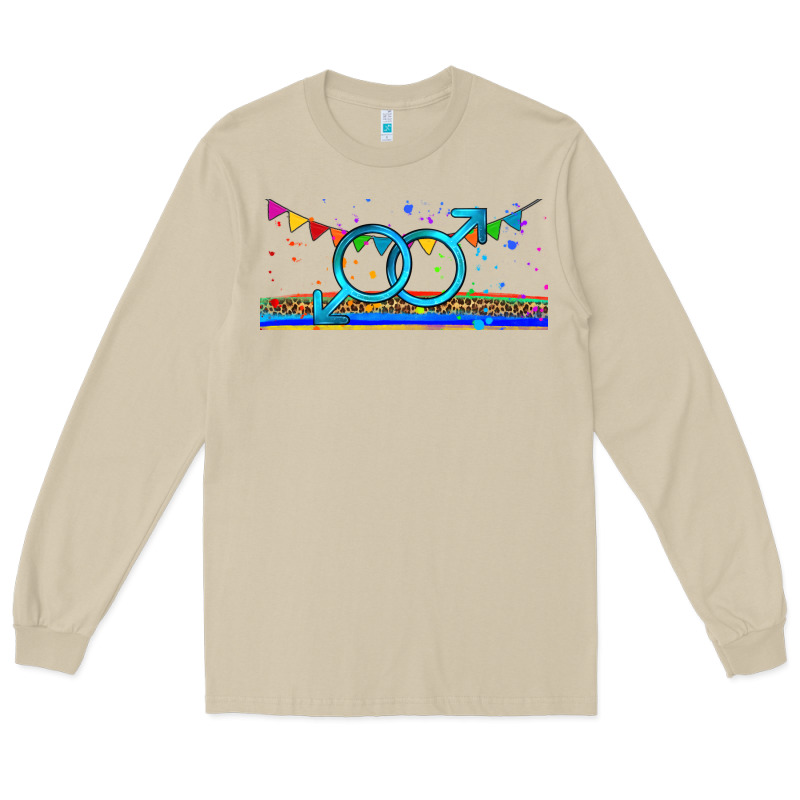 Lgbtq Gay  Libbey Glass Long Sleeve Tee by HRA Design Shop | Teevron