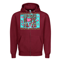 Burgundy strength hope faith Zipper Hoodie - JahusDesignShop