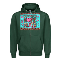 Sports Green strength hope faith Zipper Hoodie - JahusDesignShop