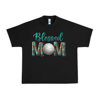 Black western blessed mom with volleyball Urban Heavy Tee - texasbilliewilder
