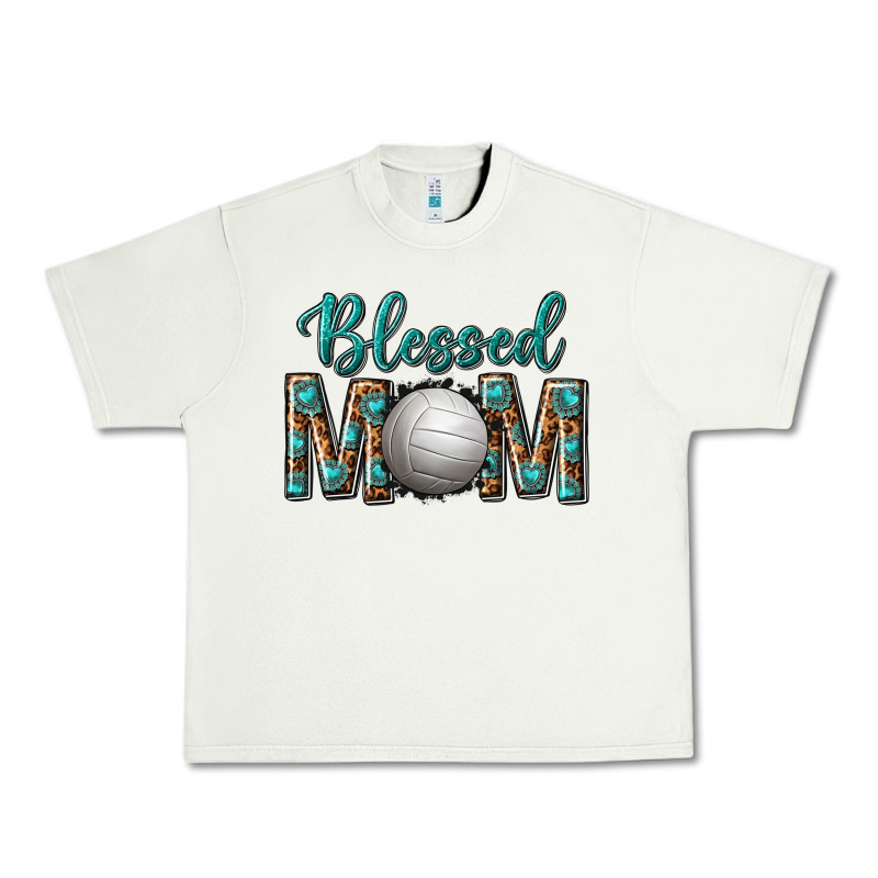Western Blessed Mom With Volleyball Urban Heavy Tee by texasbilliewilder | Teevron
