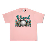 Salmon western blessed mom with volleyball Urban Heavy Tee - texasbilliewilder
