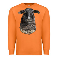 Carrot dorper sheep head Premium Sweatshirt - LillyAllenDesigns