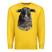 Lemon dorper sheep head Premium Sweatshirt - LillyAllenDesigns