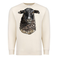 Sandshell dorper sheep head Premium Sweatshirt - LillyAllenDesigns