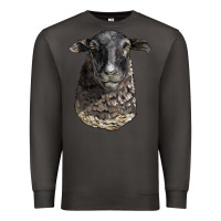 Smoke dorper sheep head Premium Sweatshirt - LillyAllenDesigns