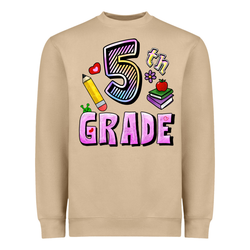 Fifth Grade Heavyweight Sweatshirt by RanaPortraitStore | Teevron