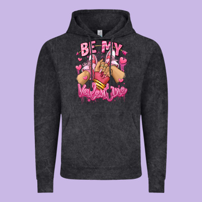 Vintage Hoodie be my valentine light skinned girl sneakers