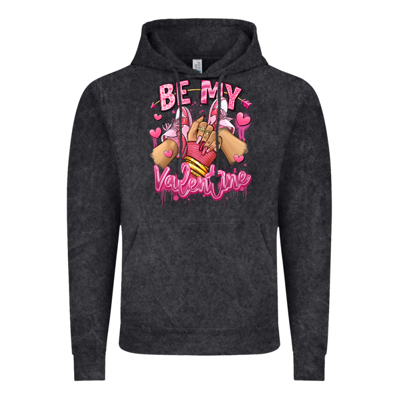 Be My Valentine Light Skinned Girl Sneakers Vintage Hoodie by RanaPortraitStore | Teevron