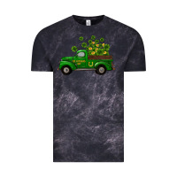 Cloud Black st patricks truck shamrock horseshoe gold Vintage Tee - RanaPortraitStore