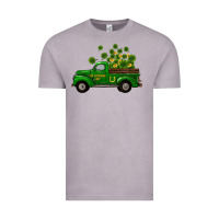 Vintage Zinc st patricks truck shamrock horseshoe gold Vintage Tee - RanaPortraitStore