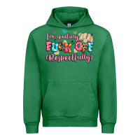 Emerald i'm reading fuck off respectfully Urban Hoodie - Artiststas