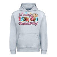 Heather Grey i'm reading fuck off respectfully Urban Hoodie - Artiststas