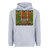 Heather Grey Best Bucking Dad Ever Heavyweight Hoodie - LillyAllenDesigns