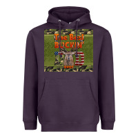 Plum Best Bucking Dad Ever Heavyweight Hoodie - LillyAllenDesigns