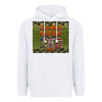 White Best Bucking Dad Ever Heavyweight Hoodie - LillyAllenDesigns
