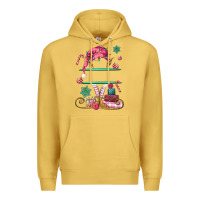 Antique Gold pink elf costom name and preview Premium Hoodie - MaliasSmallBusiness