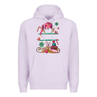 Lilac pink elf costom name and preview Premium Hoodie - MaliasSmallBusiness