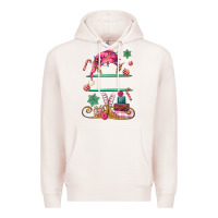 Pale Pink pink elf costom name and preview Premium Hoodie - MaliasSmallBusiness