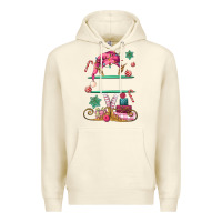 Sandshell pink elf costom name and preview Premium Hoodie - MaliasSmallBusiness