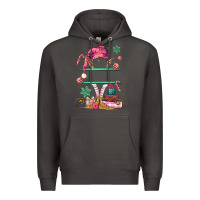 Smoke pink elf costom name and preview Premium Hoodie - MaliasSmallBusiness