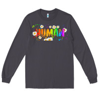Smoke lgbtq human  libbey glass Long Sleeve Tee - HRA Design Shop