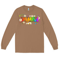 Toasted Coconut lgbtq human  libbey glass Long Sleeve Tee - HRA Design Shop