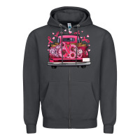 Smoke breast cancer farm truck Zipper Hoodie - Artiststas