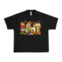 Black tacos coffee cups Urban Heavy Tee - Zillion Design Studio