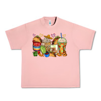 Salmon tacos coffee cups Urban Heavy Tee - Zillion Design Studio