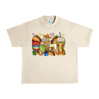 Sandshell tacos coffee cups Urban Heavy Tee - Zillion Design Studio