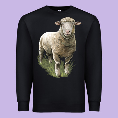 Dorset Sheep Premium Sweatshirt Designed By Lillyallendesigns